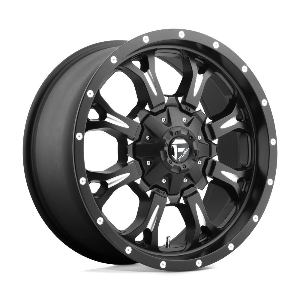20x9 Fuel Offroad Wheels D517 KRANK 6x135/6x139.7 20 offset 106.1 hub BLACK - D51720909857