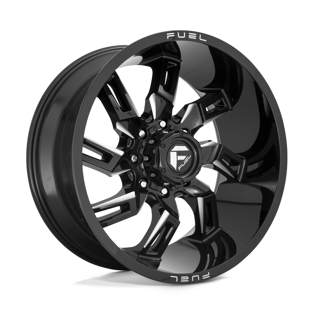 20x9 Fuel Offroad Wheels D747 LOCKDOWN 8x170 1 offset 125.1 hub BLACK - D74720901750