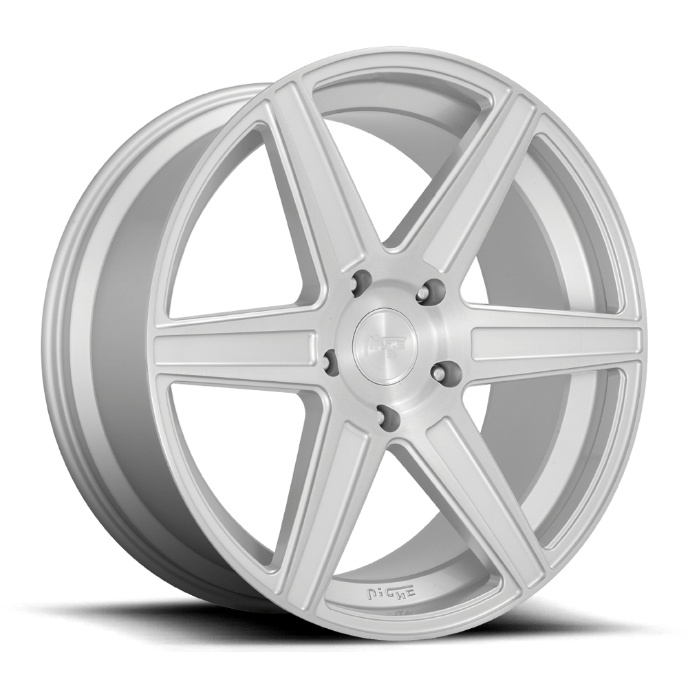 24x10 Niche Wheels M235 CARINA 5x150 30 offset 110.1 hub SILVER - M235240056+30