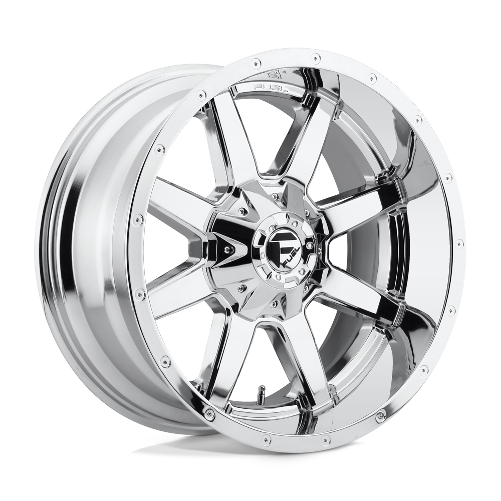 20x10 Fuel Offroad Wheels D536 MAVERICK 6x135/6x139.7 -18 offset 106.1 hub CHROME - D53620009847