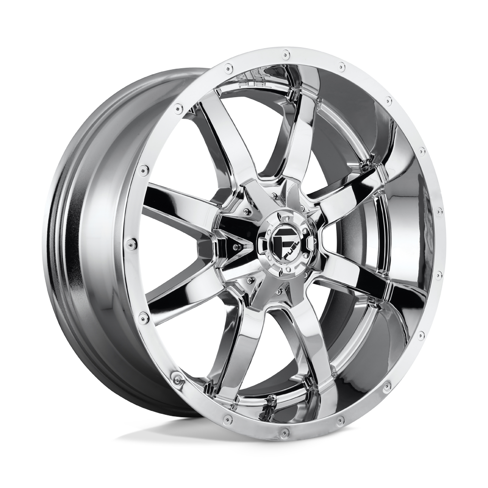 22x10 Fuel Offroad Wheels D536 MAVERICK 8x170 10 offset 125.1 hub CHROME - D53622001757