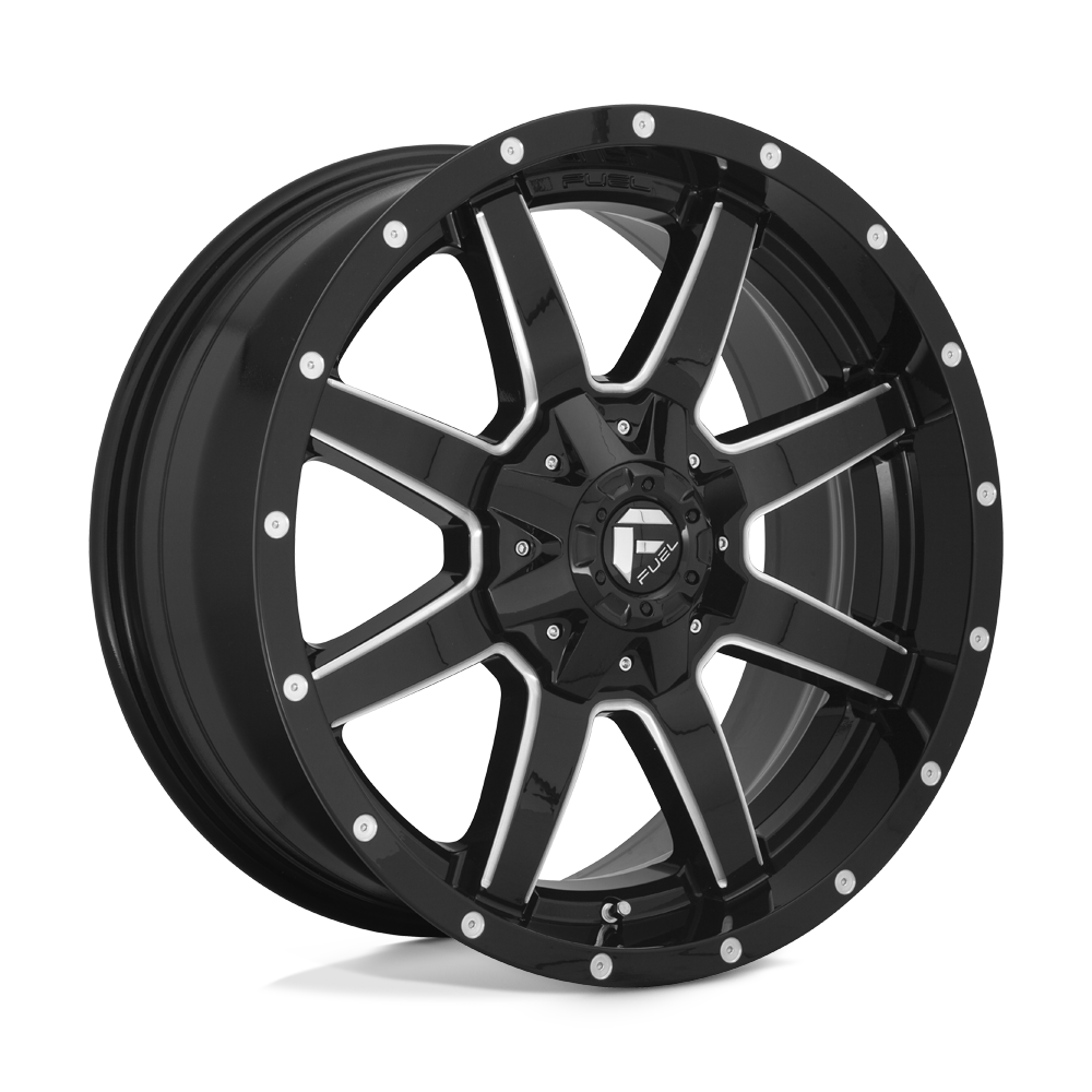 20x9 Fuel Offroad Wheels D610 MAVERICK 6x135/6x139.7 20 offset 106.1 hub BLACK - D61020909857