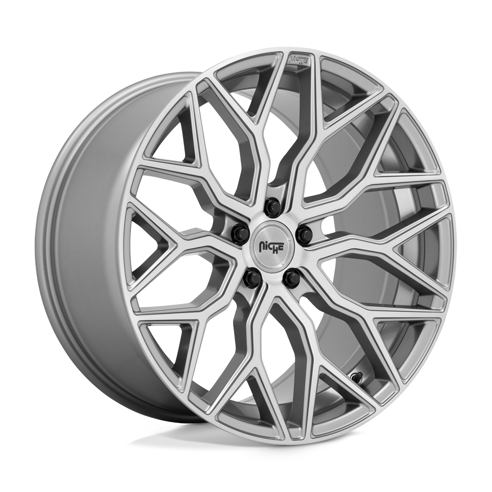 20x10.5 Niche Wheels M265 MAZZANTI 5x114.3 40 offset 72.56 hub GRAY - M265200565+40