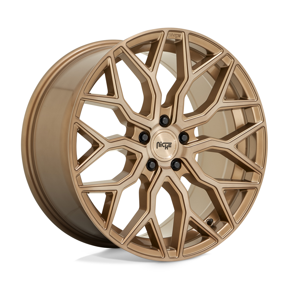 19x8.5 Niche Wheels M263 MAZZANTI 5x112 42 offset 66.56 hub BRONZE - M2631985F8+42
