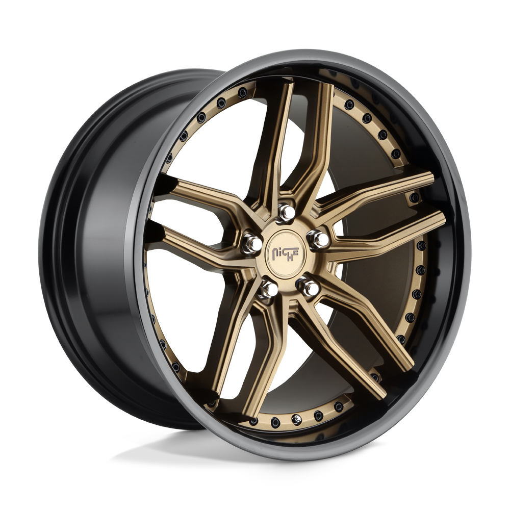 20x9 Niche Wheels M195 METHOS 5x115 18 offset 71.5 hub BRONZE - M195209090+18