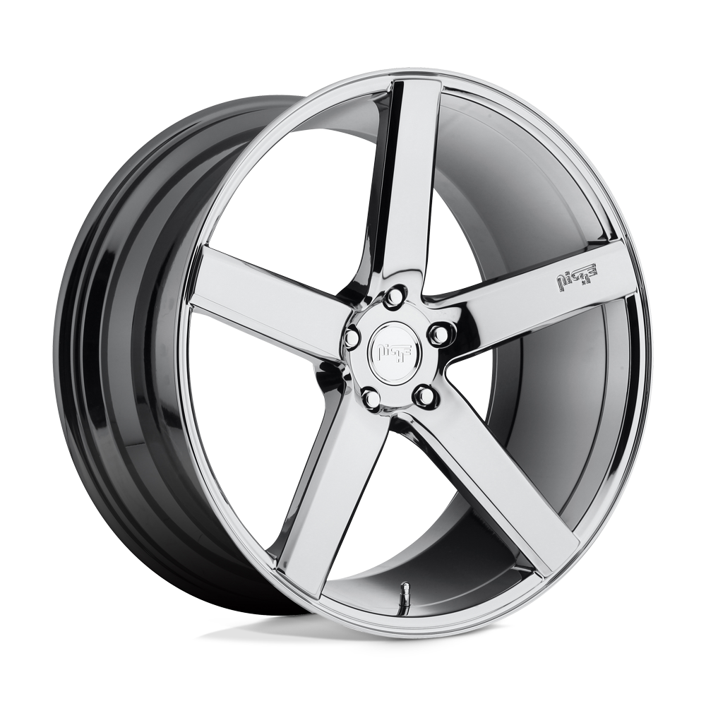 20x8.5 Niche Wheels M132 MILAN 5x120 35 offset 72.56 hub CHROME - M132208521+35