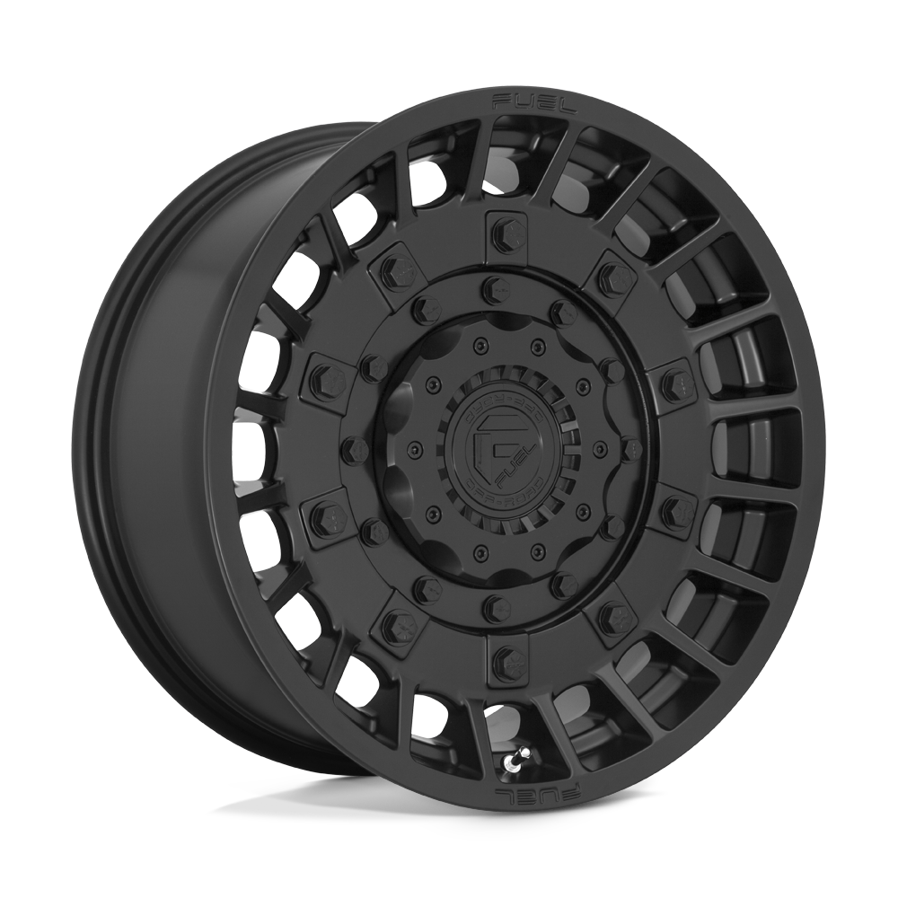 17x9 Fuel Offroad Wheels D723 MILITIA 5x114.3/5x127 -12 offset 78.1 hub BLACK - D72317902645