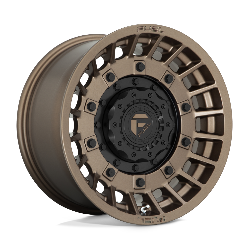 17x9 Fuel Offroad Wheels D725 MILITIA 5x114.3/5x127 -12 offset 78.1 hub BRONZE - D72517902645