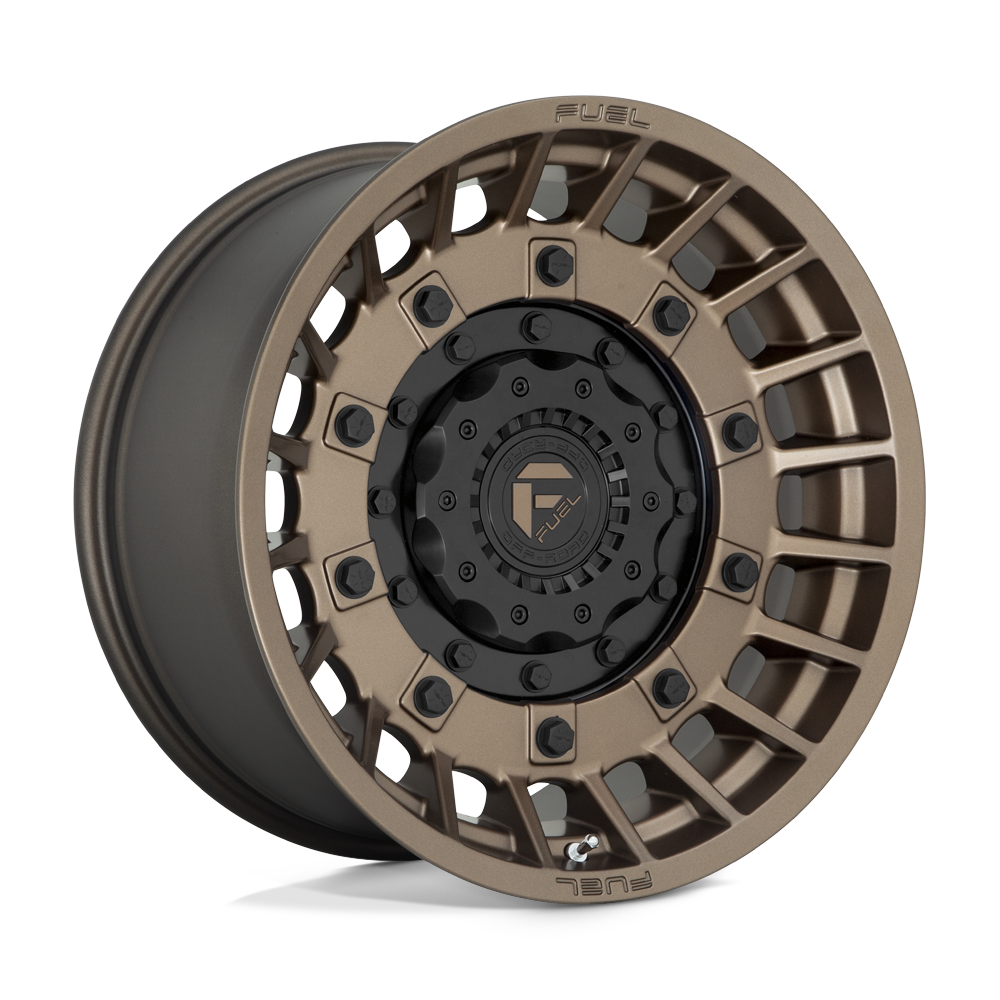 20x9 Fuel Offroad Wheels D725 MILITIA 5x114.3/5x127 1 offset 78.1 hub BRONZE - D72520902650