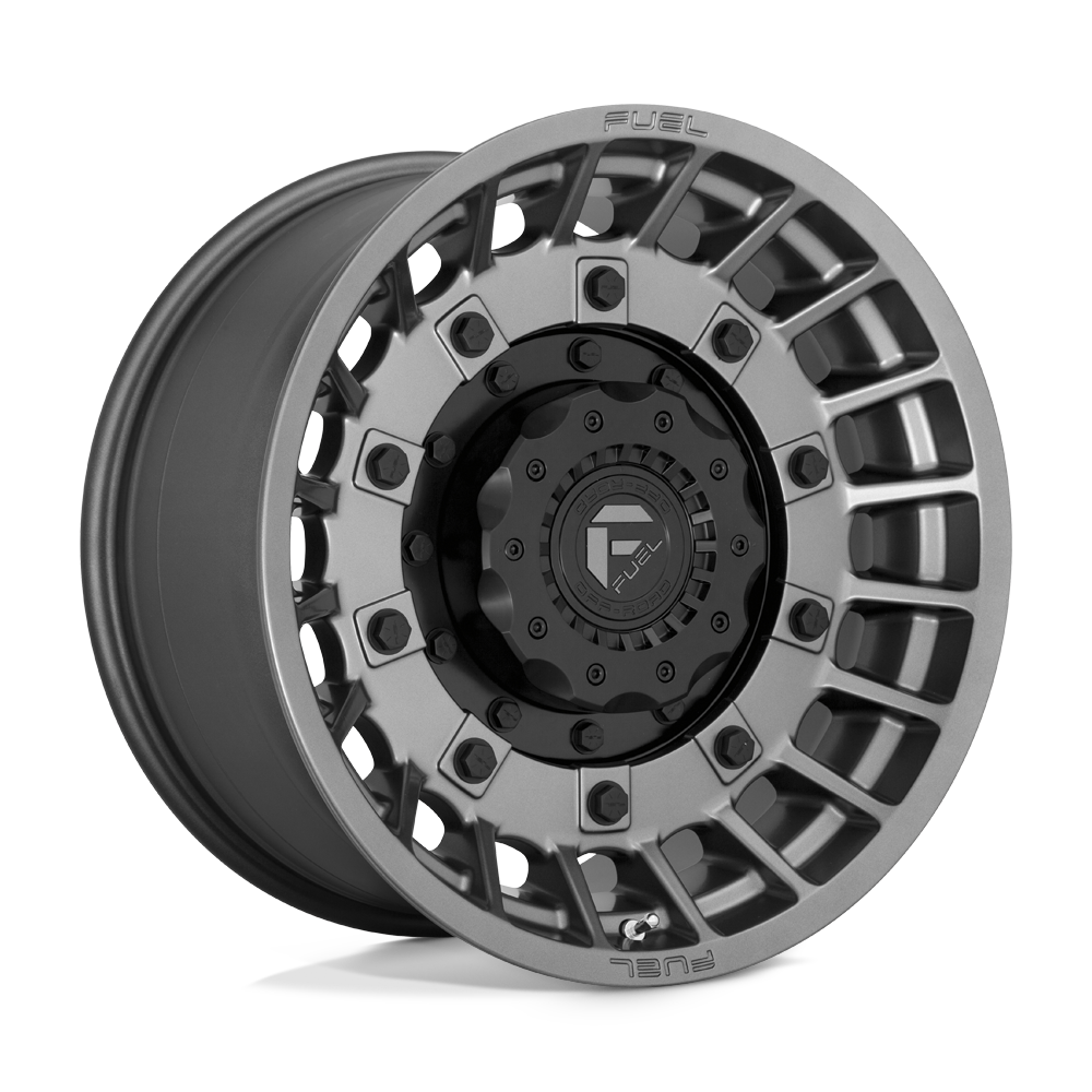 20x10 Fuel Offroad Wheels D726 MILITIA 8x170 -18 offset 125.1 hub GRAY - D72620001747