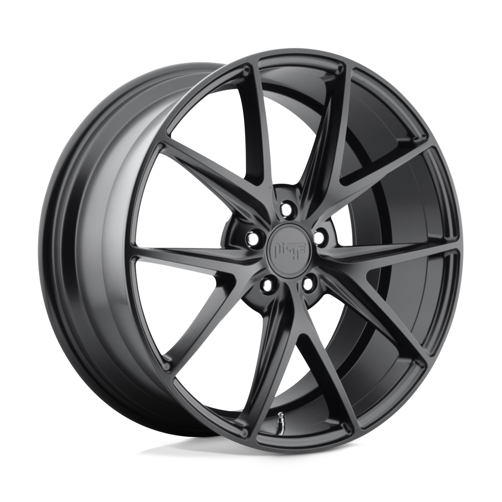 20x10.5 Niche Wheels M117 MISANO 5x130 50 offset 71.5 hub BLACK - M117200530+50