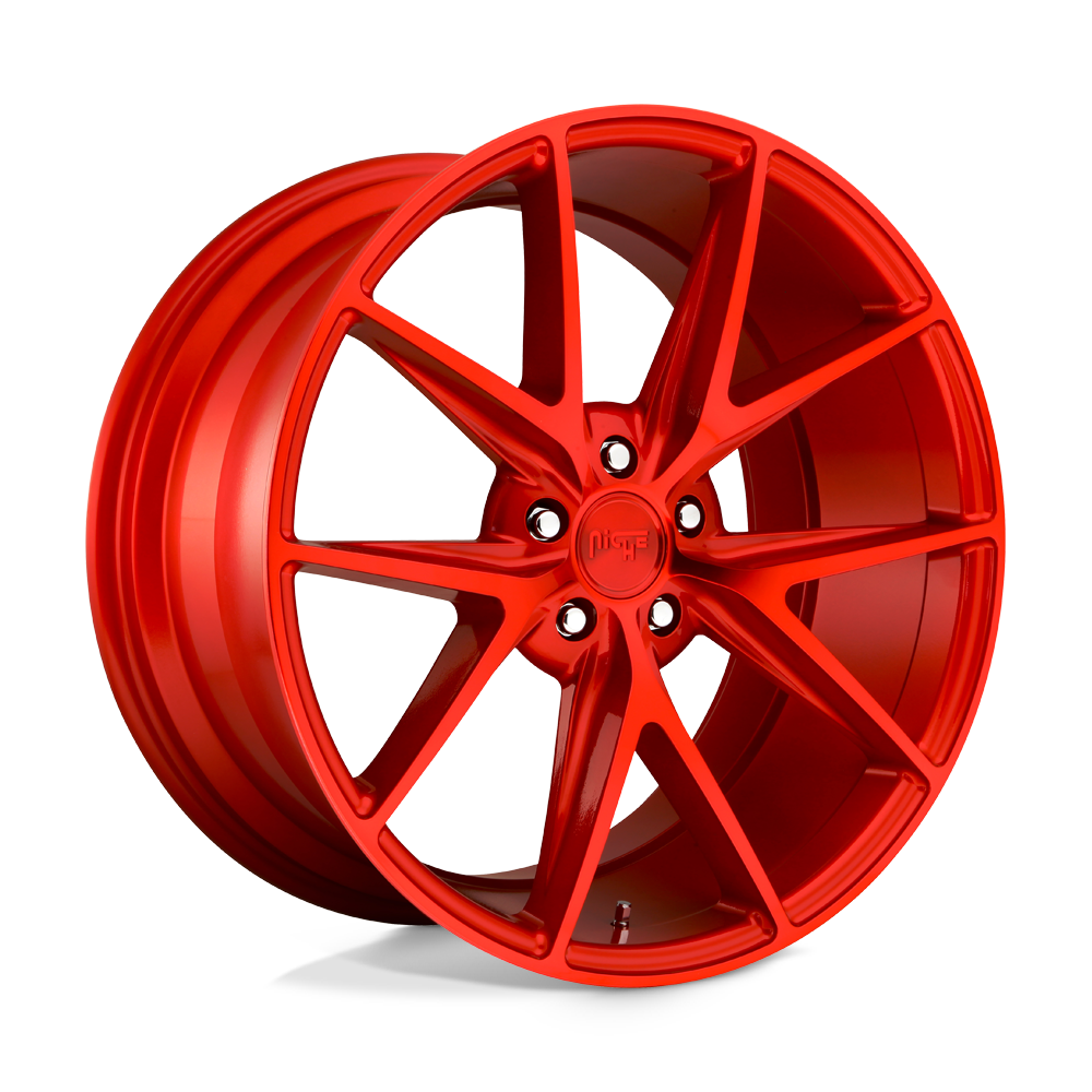 20x10 Niche Wheels M186 MISANO 5x114.3 40 offset 72.56 hub RED - M186200065+40