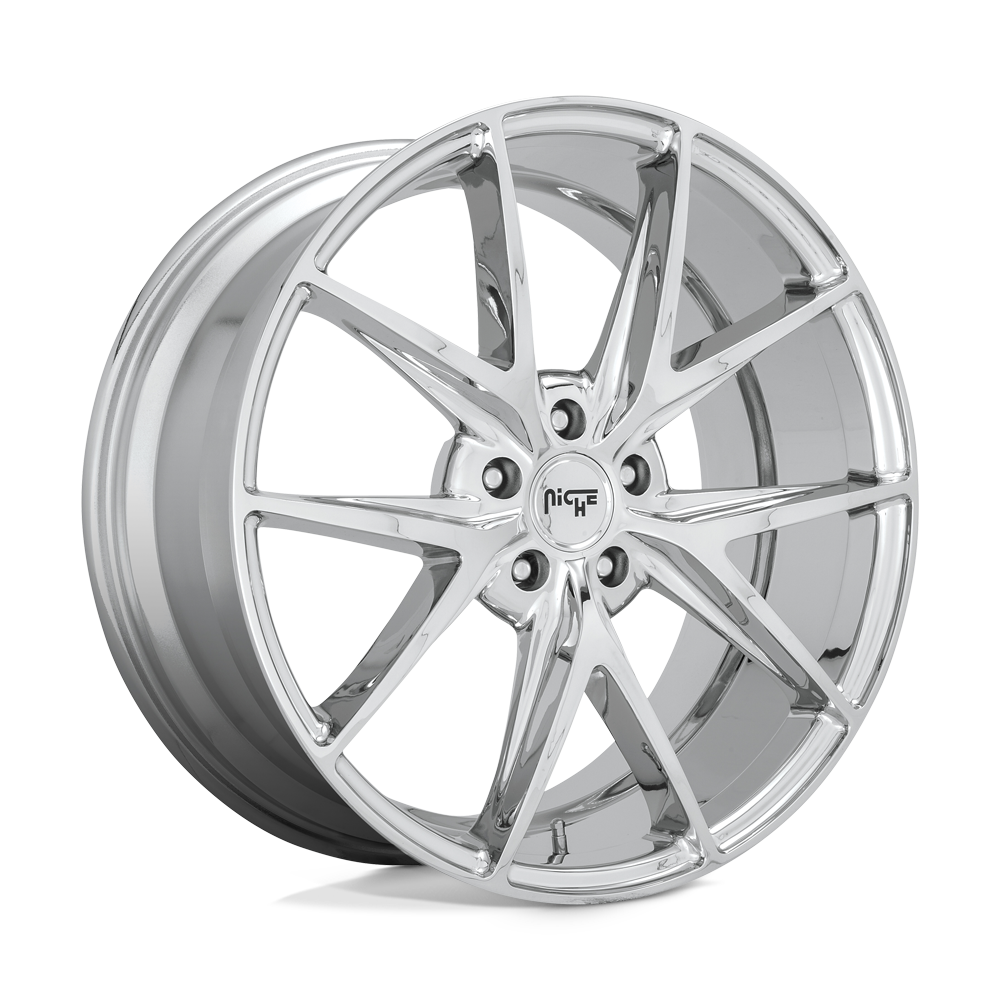 22x9 Niche Wheels M248 MISANO 5x120 35 offset 72.56 hub CHROME - M248229021+35