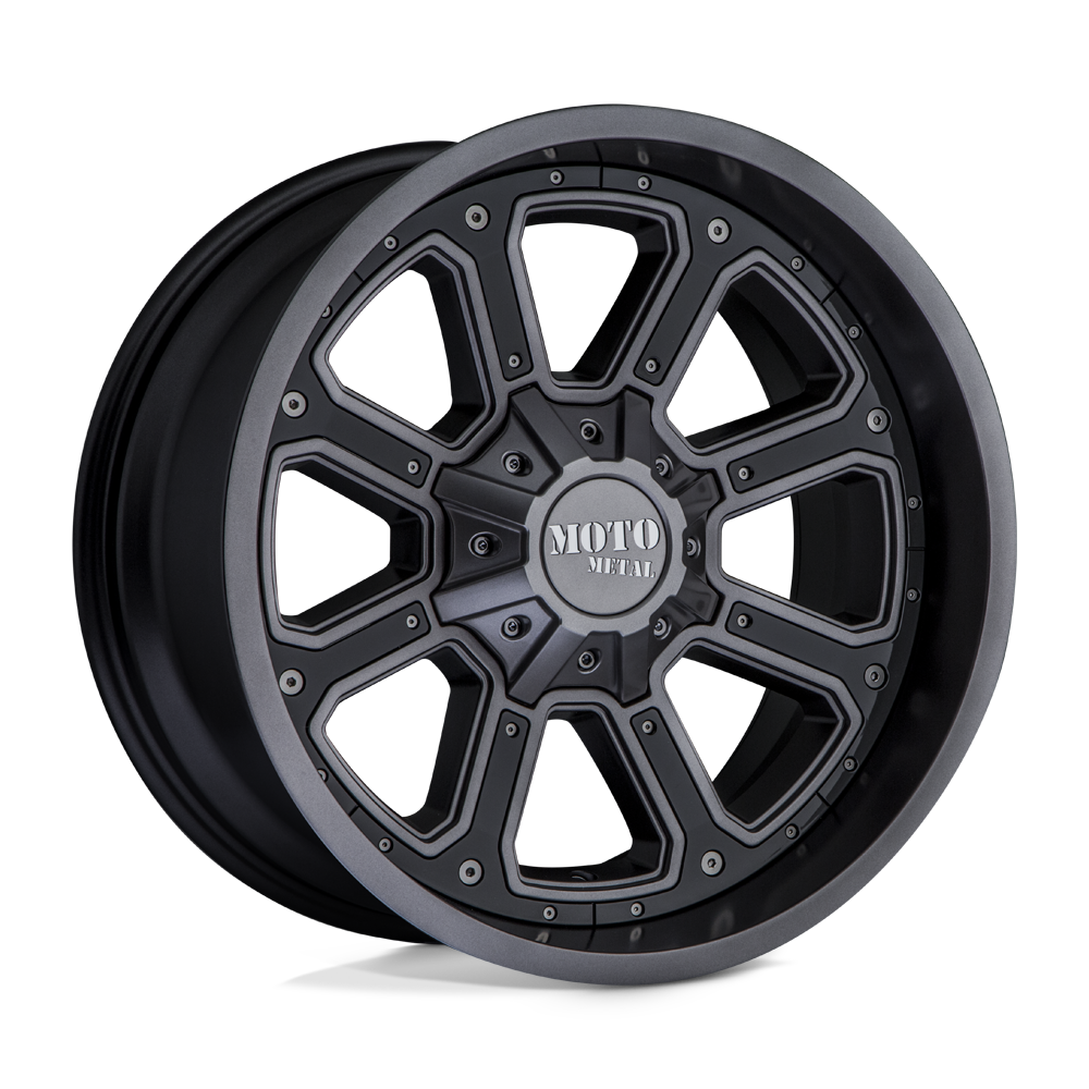 18x9 Moto Metal Offroad Wheels MO984 SHIFT 6x114.3 18 offset 72.56 hub GRAY - MO98489064418