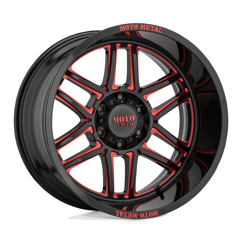 20x10 Moto Metal Offroad Wheels MO992 FOLSOM 6x135 -18 offset 87.1 hub BLACK - MO99221063918N