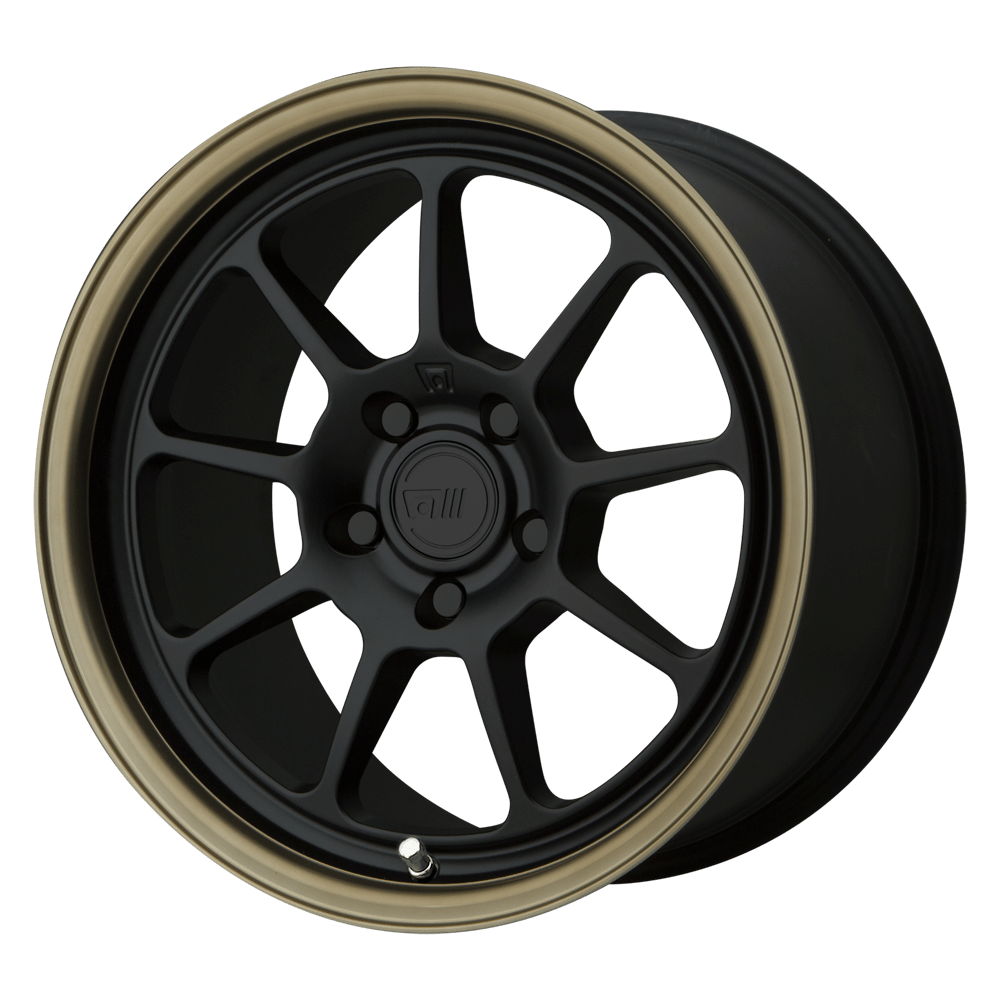 17x9.5 Motegi Wheels MR135 5x120 45 offset 74.1 hub BLACK - MR13579552745