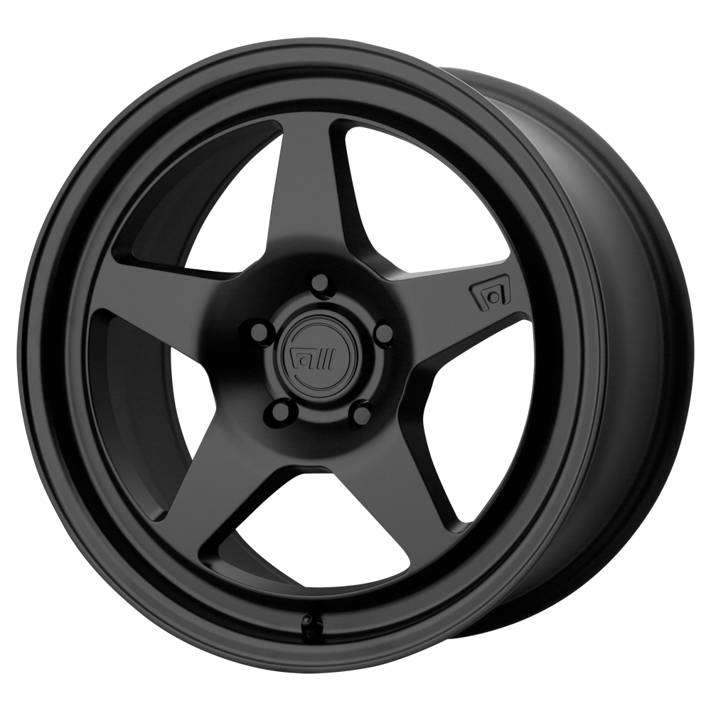 18x8.5 Motegi Wheels MR137 5x100 45 offset 72.56 hub BLACK - MR13788551745