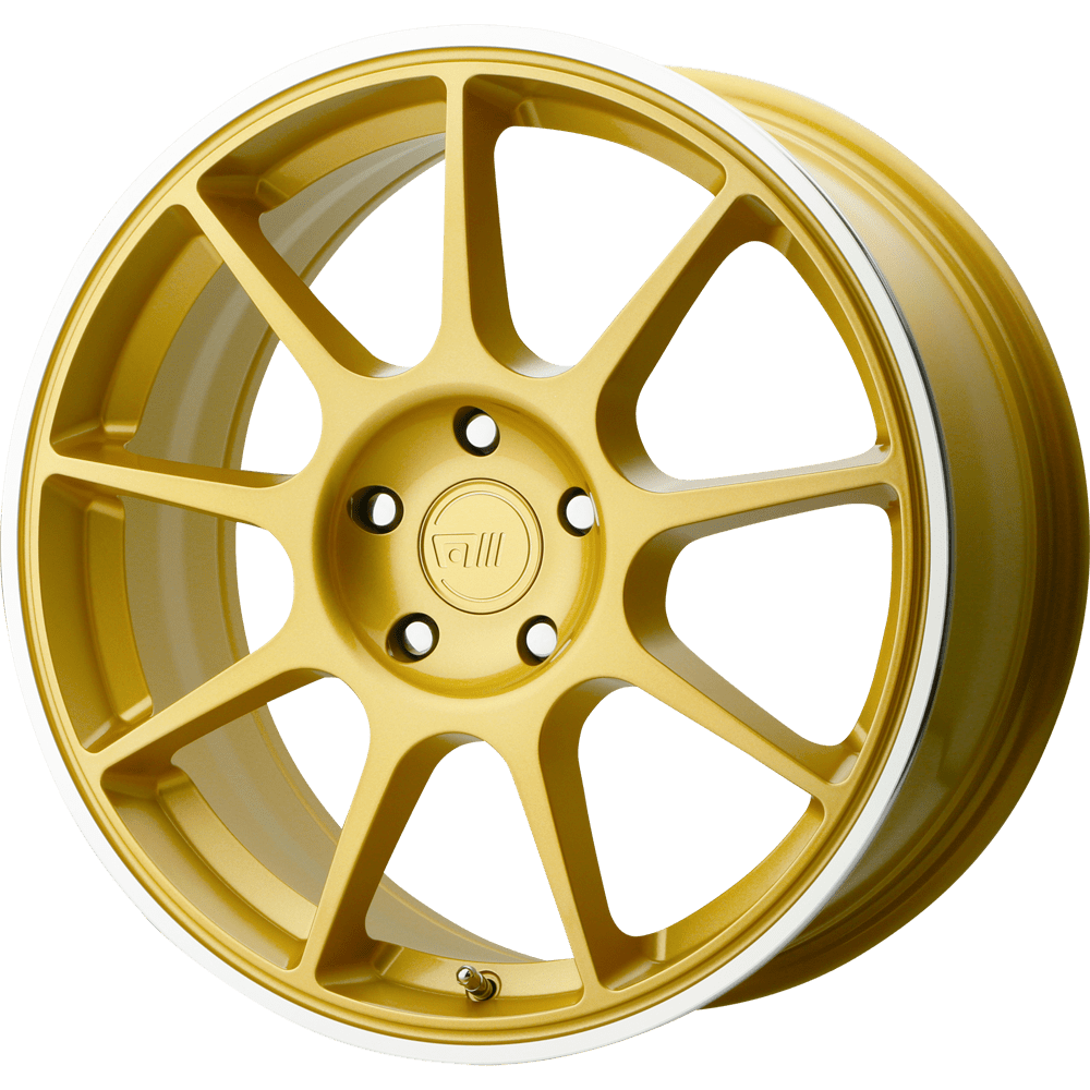 19x8.5 Motegi Wheels MR138 5x112 45 offset 66.56 hub GOLD - MR13898557645
