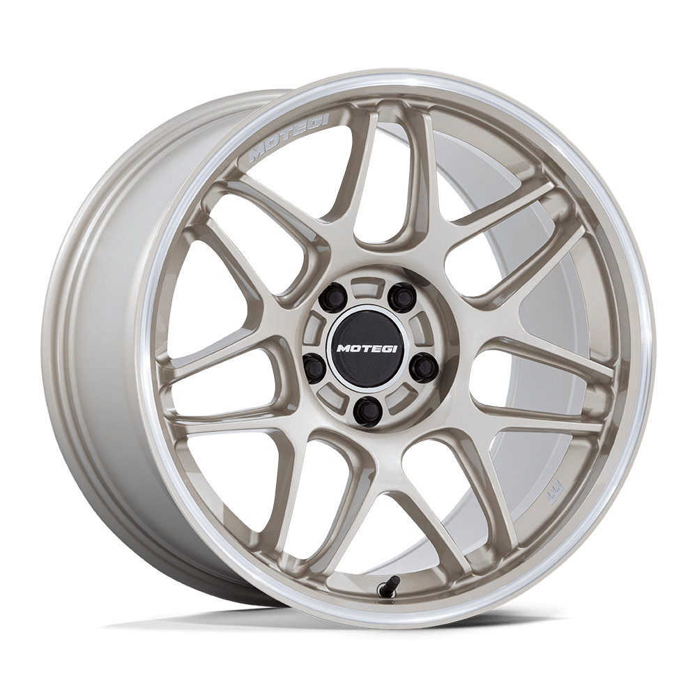 19x9.5 Motegi Wheels MR158 TSUBAKI 5x100 40 offset 56.15 hub GOLD - MR158GD19955M40