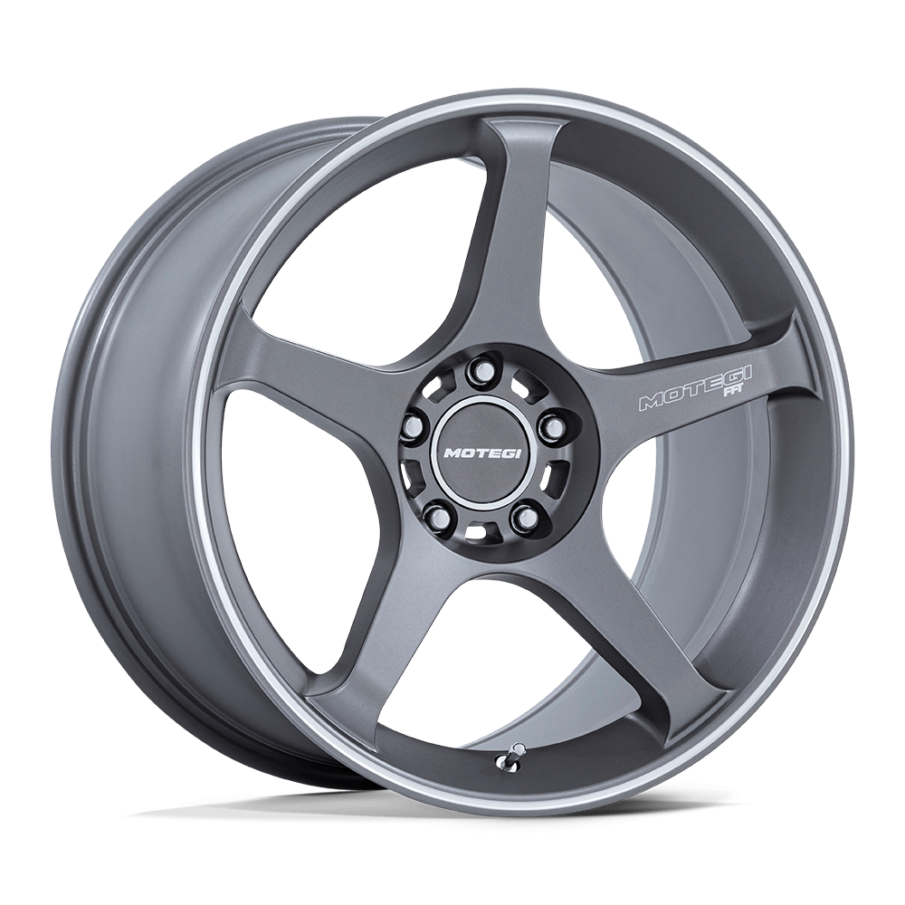 17x9.5 Motegi Wheels MR159 BATTLE V 5x114.3 35 offset 72.56 hub GUN METAL - MR159AD17951235