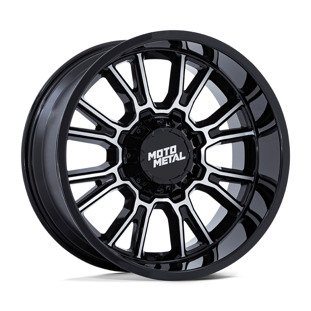 17x9 Moto Metal Offroad Wheels MO810 LEGACY 5x127/5x139.7 20 offset 78.1 hub BLACK - MO810BD17903520