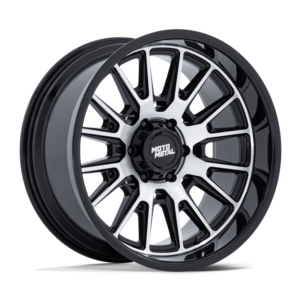 20x9 Moto Metal Offroad Wheels MO814 TEKTON 5x139.7 1 offset 78.1 hub BLACK - MO814BD20908501
