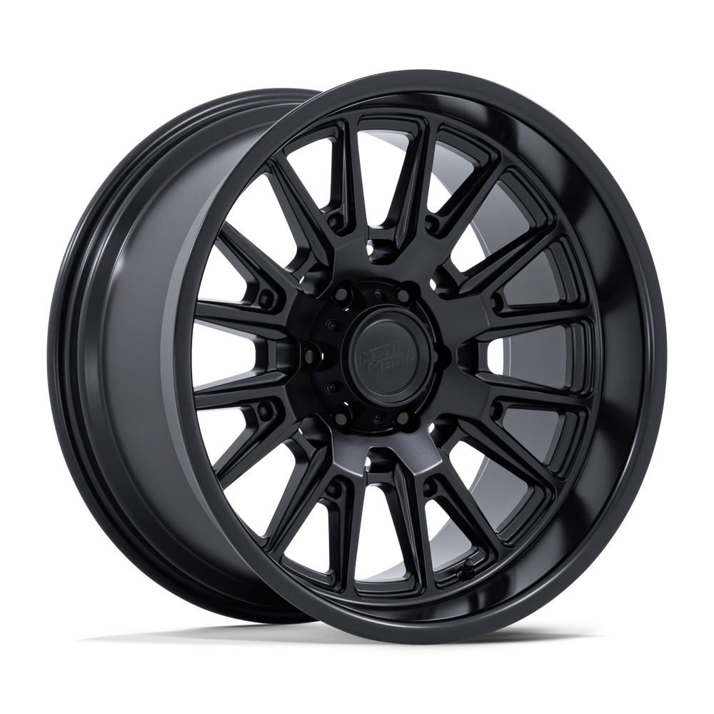 20x9 Moto Metal Offroad Wheels MO814 TEKTON 5x139.7 1 offset 78.1 hub BLACK - MO814MX20908501