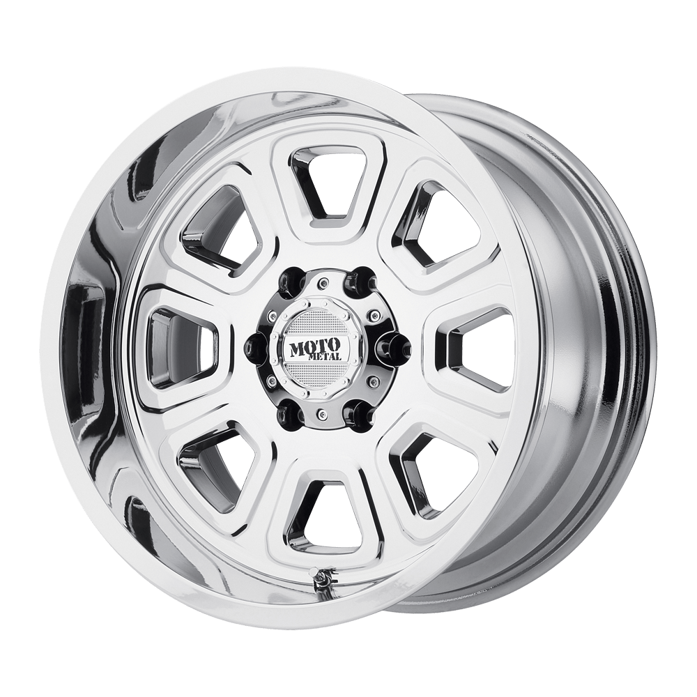 17x9 Moto Metal Offroad Wheels MO972 6x135 -12 offset 87.1 hub CHROME - MO97279063812N