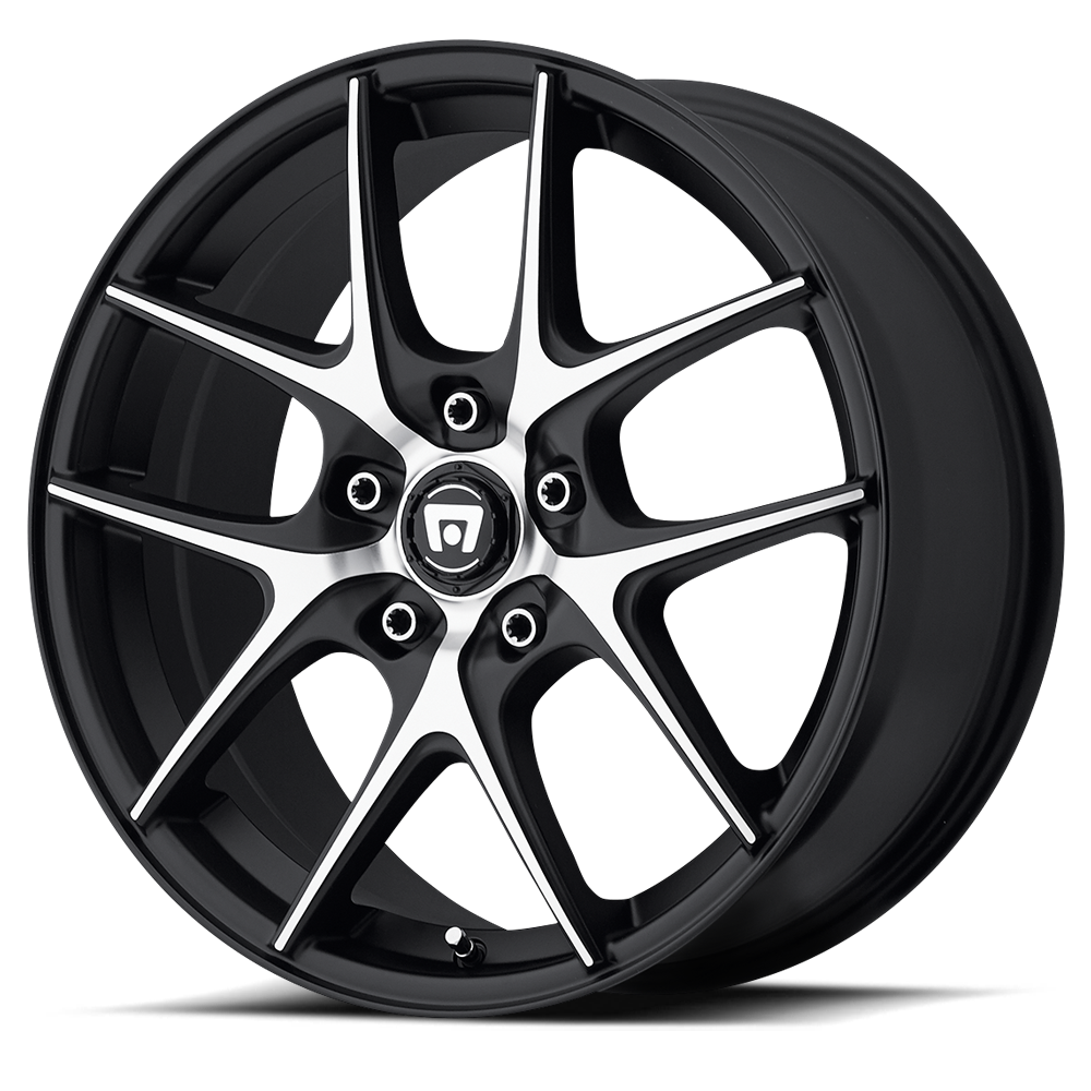 17x7.5 Motegi Wheels MR128 5x120 45 offset 74.1 hub MACHINED - MR12877552745