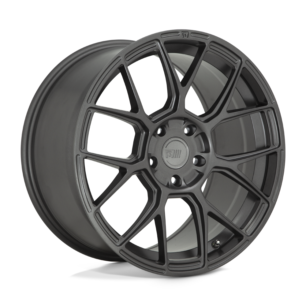 18x8.5 Motegi Wheels MR147 CM7 5x112 42 offset 66.56 hub GRAY - MR14788557442