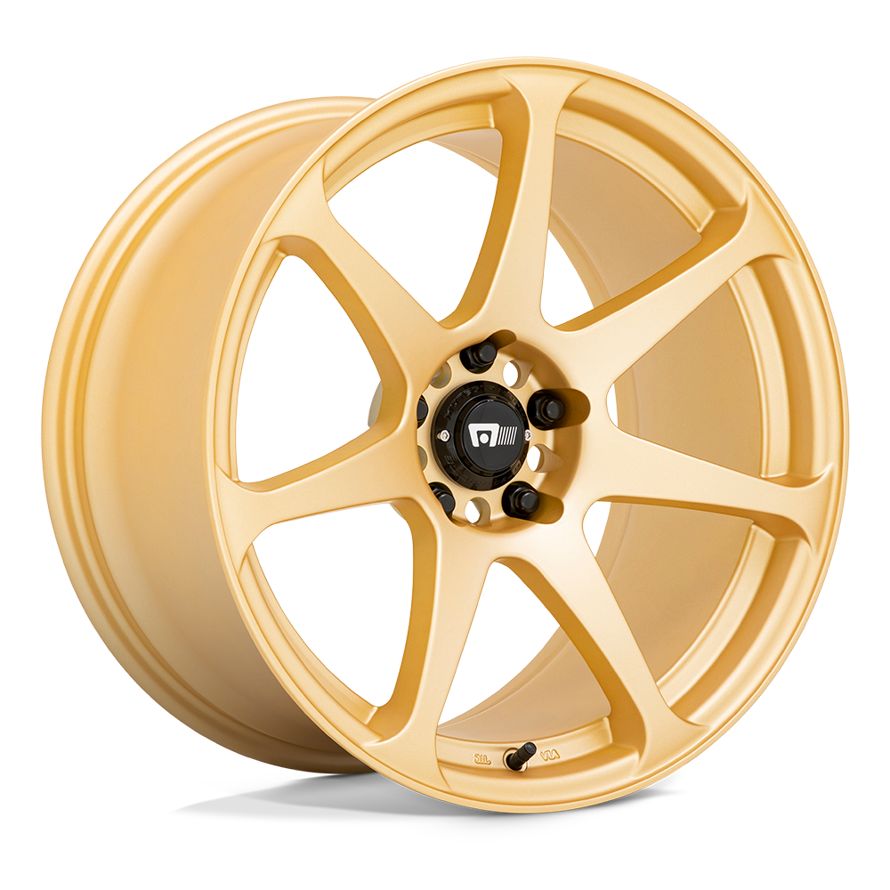 17x8 Motegi Wheels MR154 BATTLE 5x110 43 offset 72.56 hub GOLD - MR15478042643