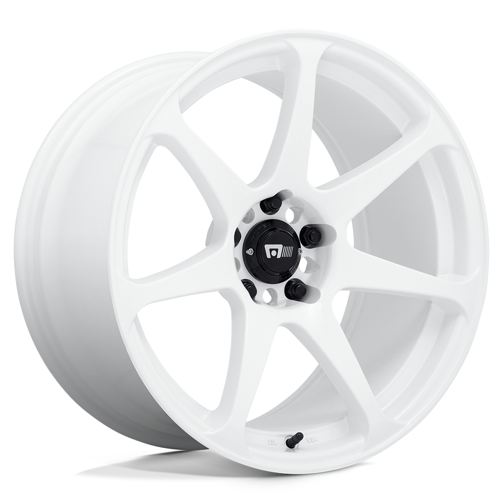 17x8 Motegi Wheels MR154 BATTLE 5x110 43 offset 72.56 hub WHITE - MR15478042943