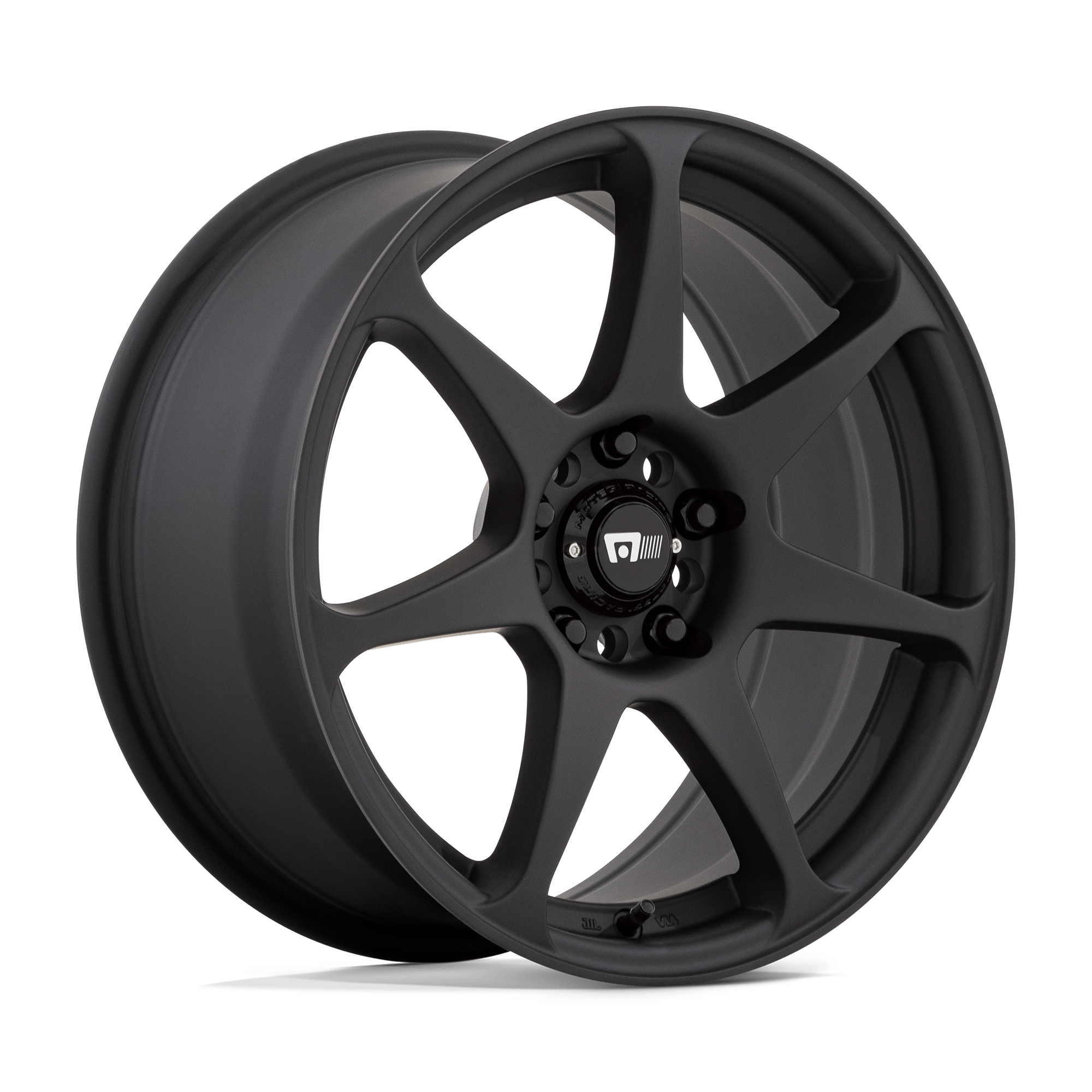 17x8 Motegi Wheels MR154 BATTLE 5x110 30 offset 72.56 hub BLACK - MR15478042730