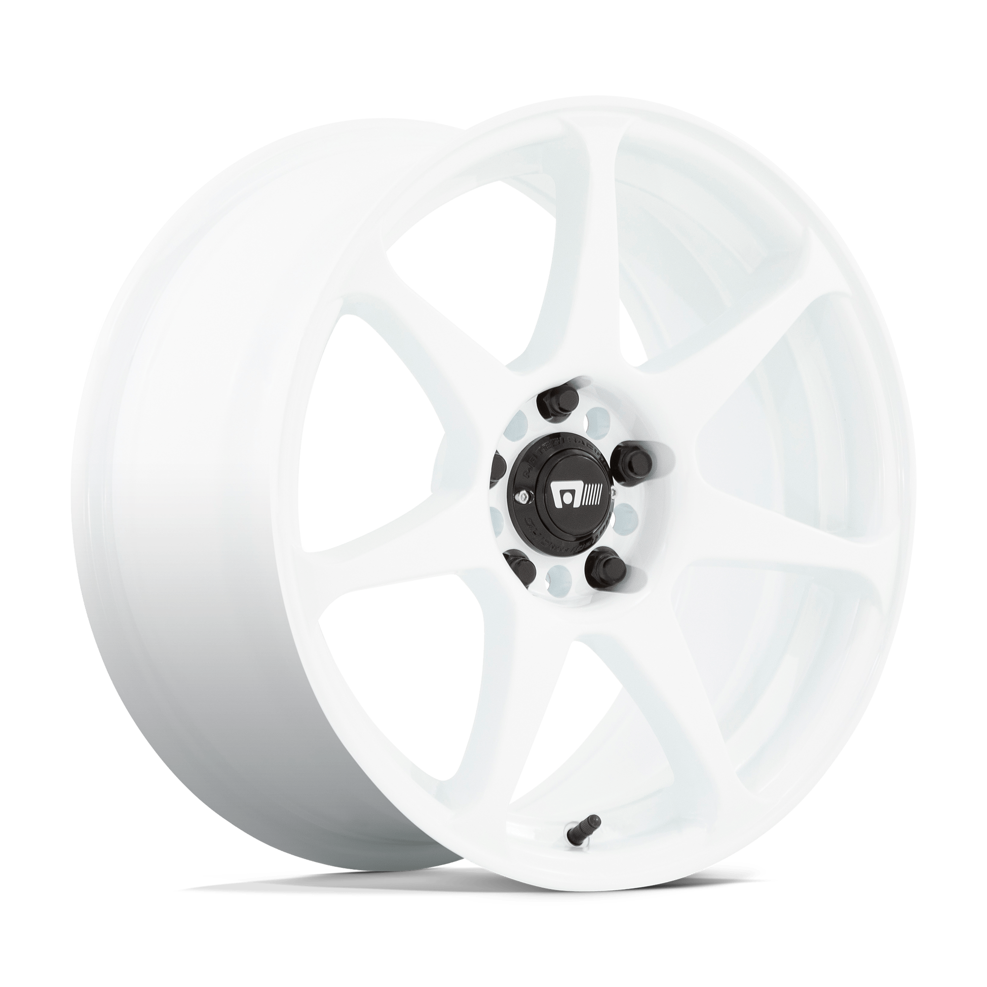 17x8 Motegi Wheels MR154 BATTLE 5x108 30 offset 72.56 hub WHITE - MR15478045930