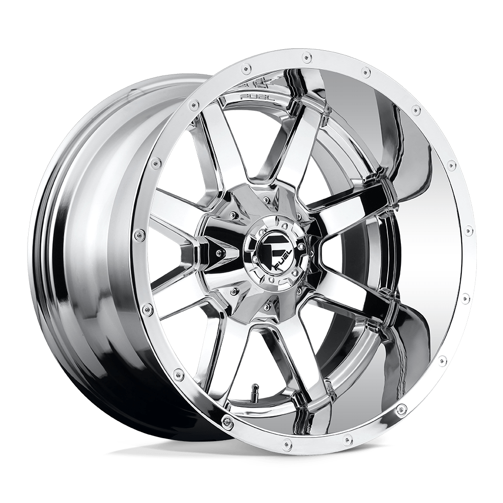 20x12 Fuel Offroad Wheels D536 MAVERICK 5x114.3/5x127 -44 offset 78.1 hub CHROME - D53620202647
