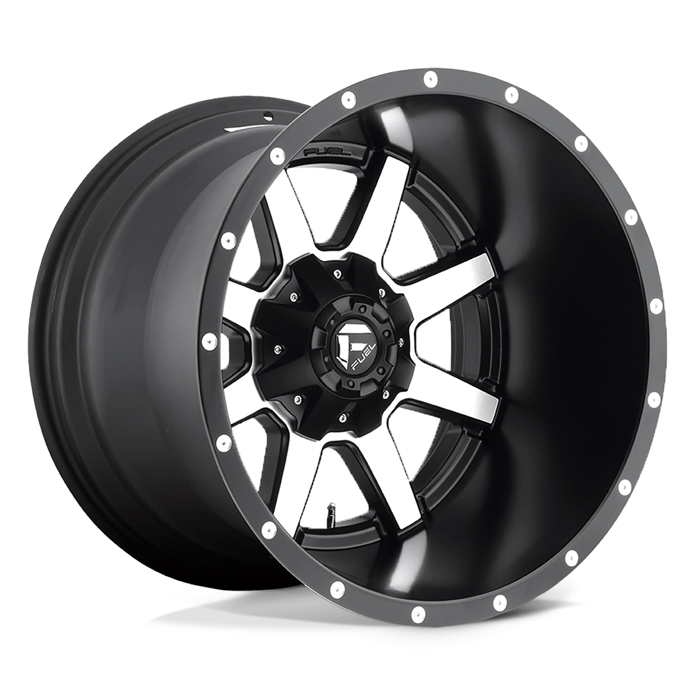 20x12 Fuel Offroad Wheels D537 MAVERICK 6x135/6x139.7 -44 offset 106.1 hub BLACK - D53720209847