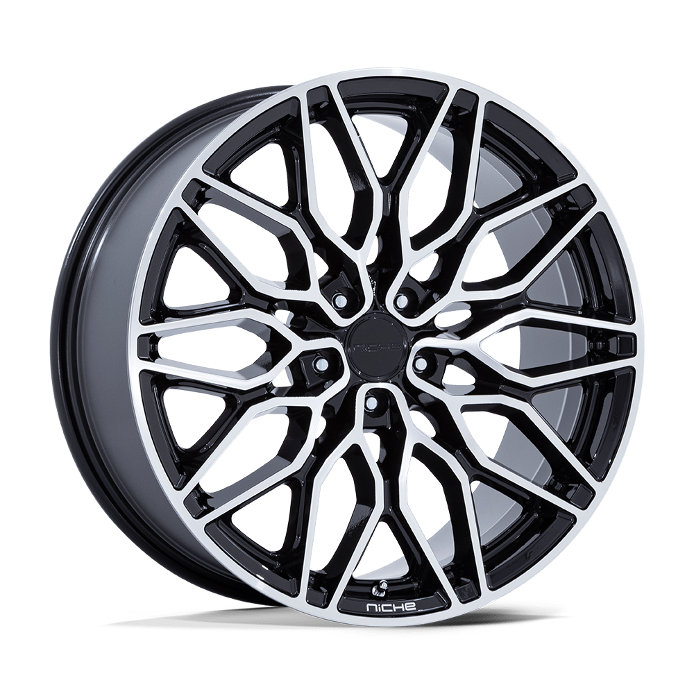 20x9 Niche Wheels NC277 CALABRIA 5 5x114.3 35 offset 72.56 hub BLACK - NC277BD20901235