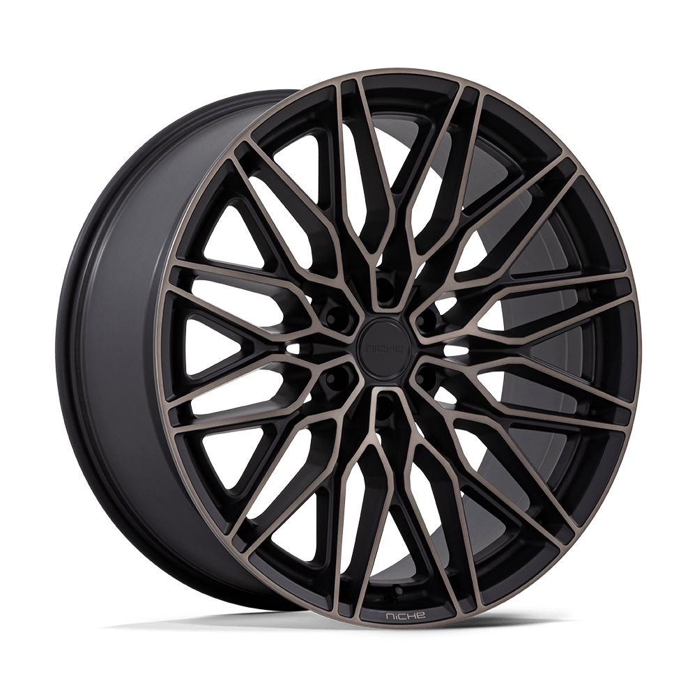 24x10 Niche Wheels NC278 CALABRIA 6 6x139.7 20 offset 106.1 hub BLACK - NC278MT24106820
