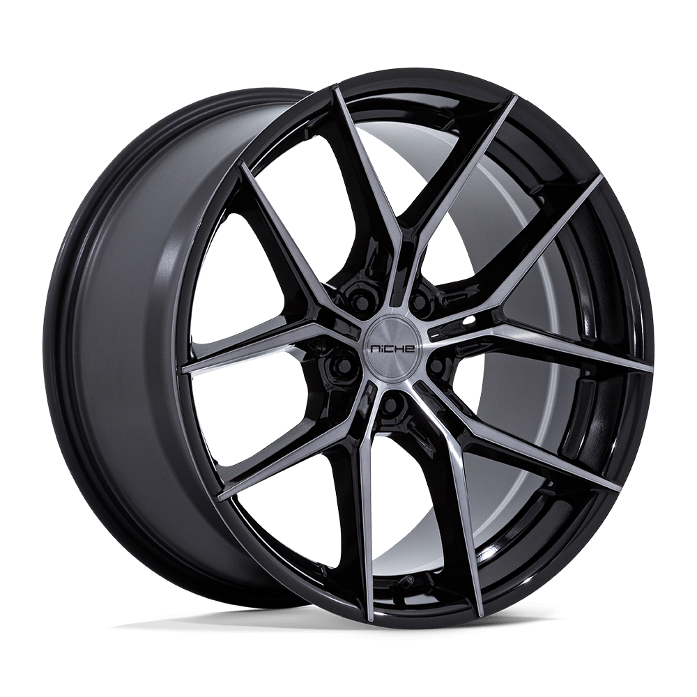 19x8.5 Niche Wheels NC279 PRODIGY 5 5x100 35 offset 72.56 hub BLACK - NC279BT19855135