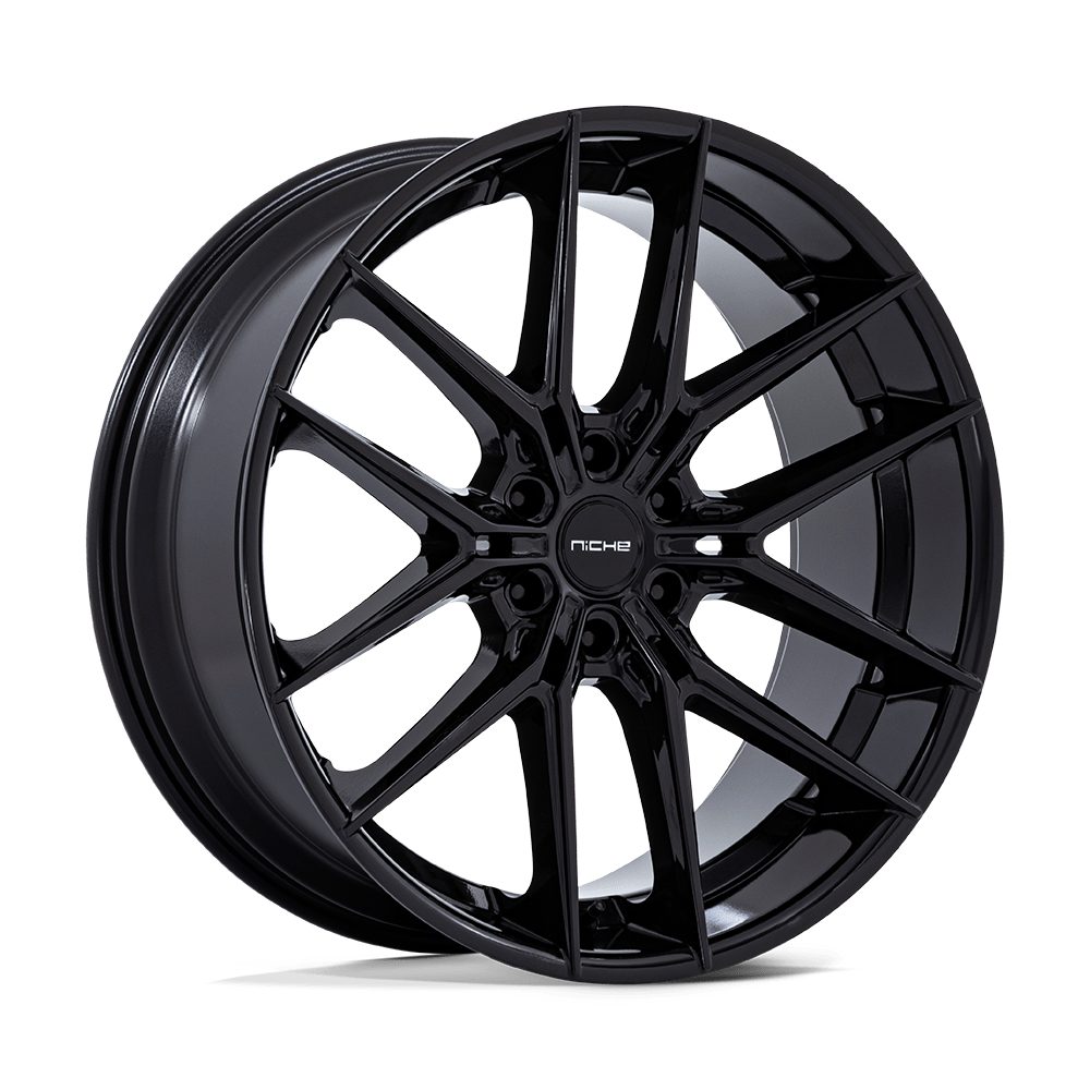24x10 Niche Wheels NC280 PRODIGY 6 6x135 25 offset 87.1 hub BLACK - NC280BX24106325
