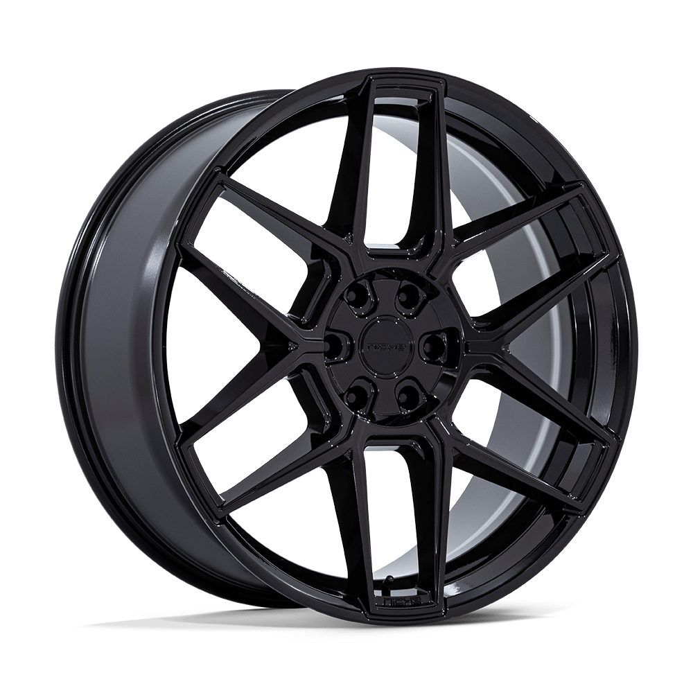 24x10 Niche Wheels NC281 RISE 5x127 30 offset 71.5 hub BLACK - NC281BX24105030