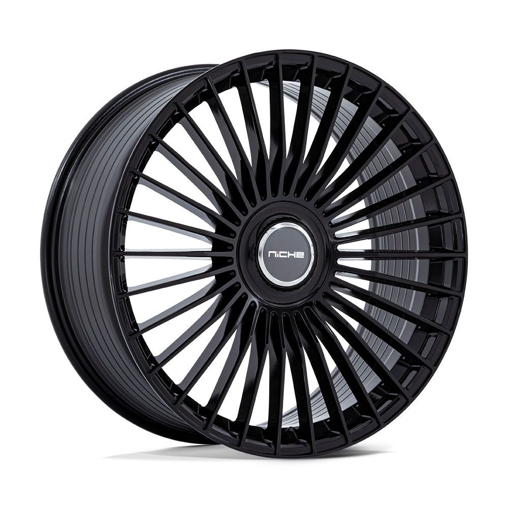 20x9 Niche Wheels NC282 SERENE 5x108/5x112 45 offset 72.56 hub BLACK - NC282BX20902245