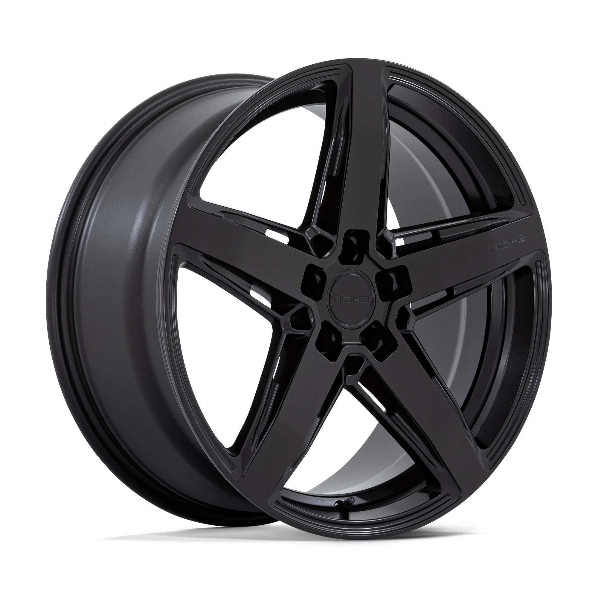 20x9.5 Niche Wheels M269 TERAMO 5x114.3 25 offset 70.7 hub BLACK - M269209566+25