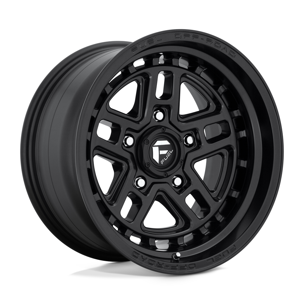 17x9 Fuel Offroad Wheels D667 NITRO 5x127 -12 offset 71.5 hub BLACK - D66717907545