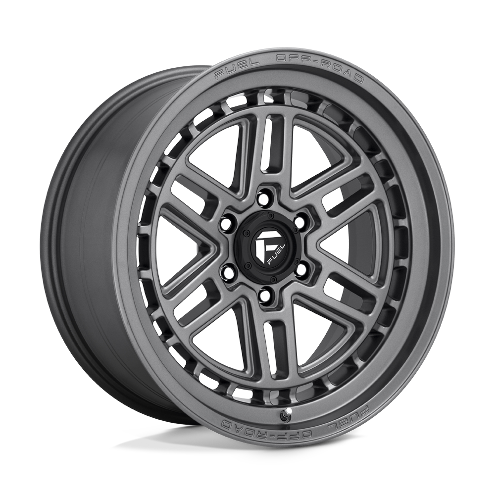 20x9 Fuel Offroad Wheels D668 NITRO 6x139.7 1 offset 106.1 hub GRAY - D66820908450