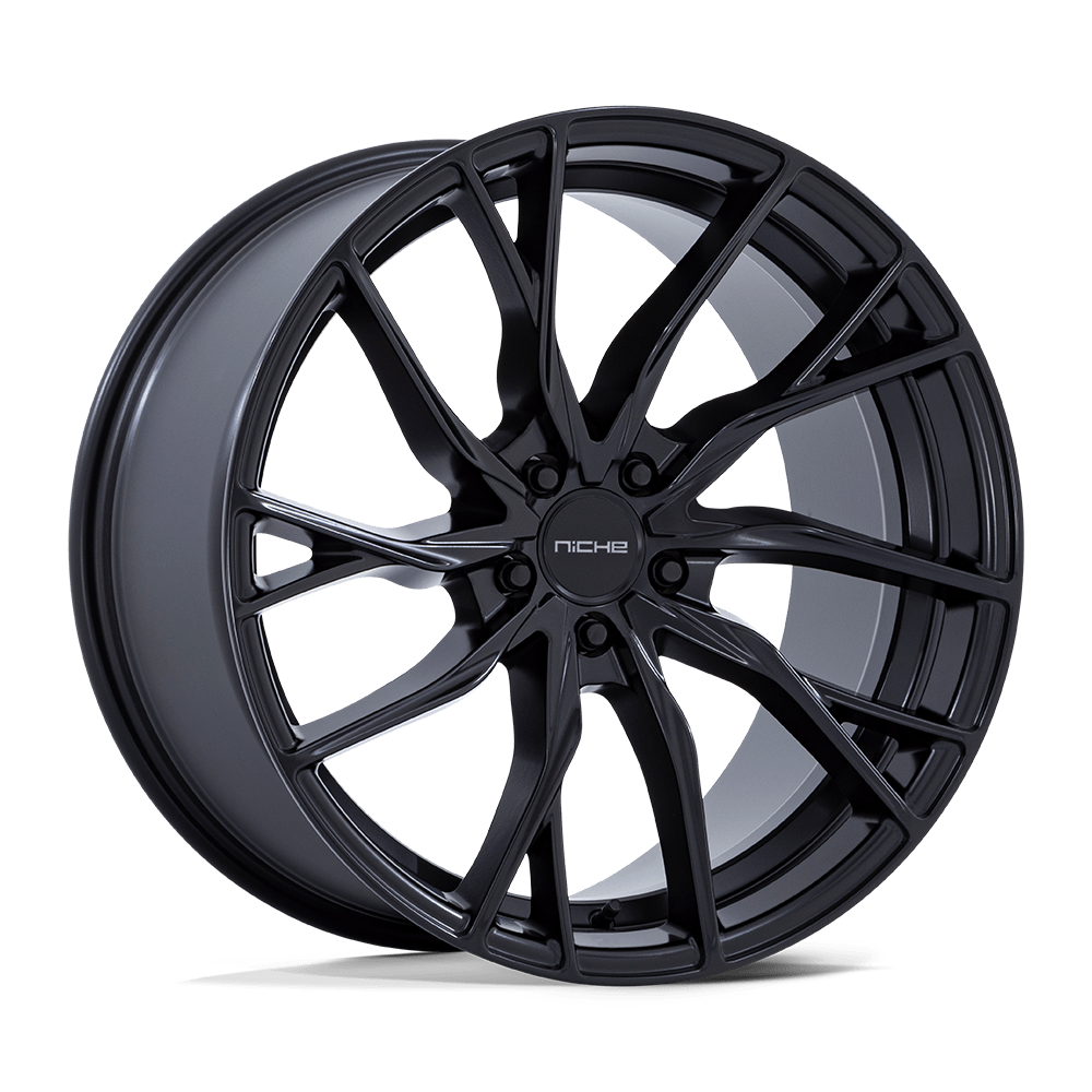 20x10.5 Niche Wheels M272 NOVARA 5x112 40 offset 66.56 hub BLACK - M2722005F8+40