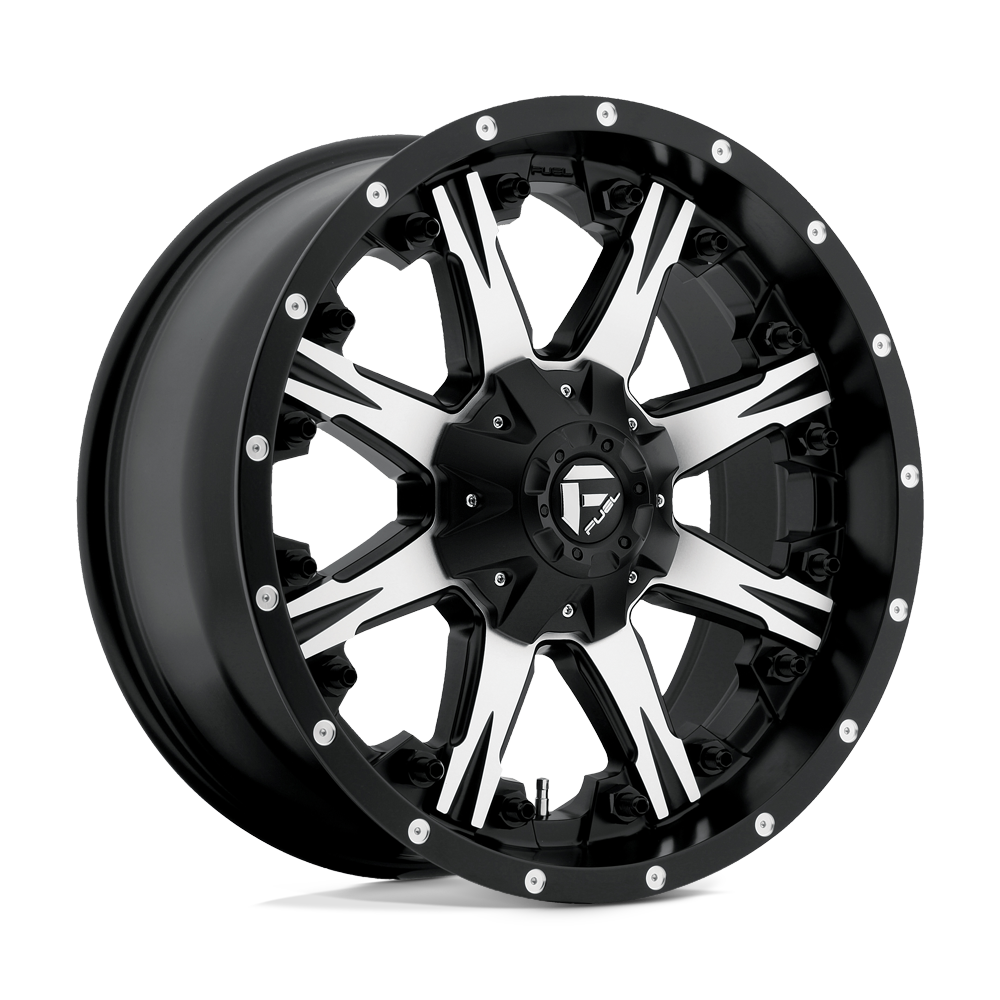 20x9 Fuel Offroad Wheels D541 NUTZ 6x135/6x139.7 20 offset 106.1 hub BLACK - D54120909857