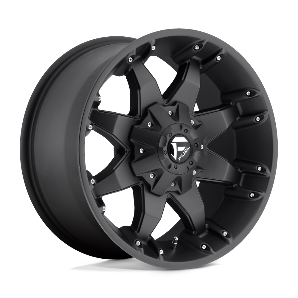 22x14 Fuel Offroad Wheels D509 OCTANE 8x170 -76 offset 125.1 hub BLACK - D50922401745