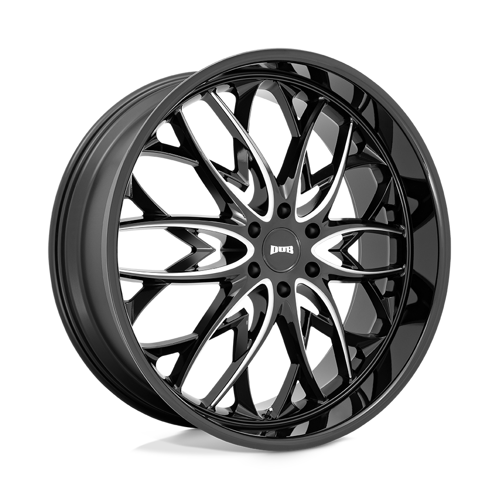 26x10 DUB Wheels S263 OG 6x139.7 25 offset 106.1 hub BLACK - S263260084+25