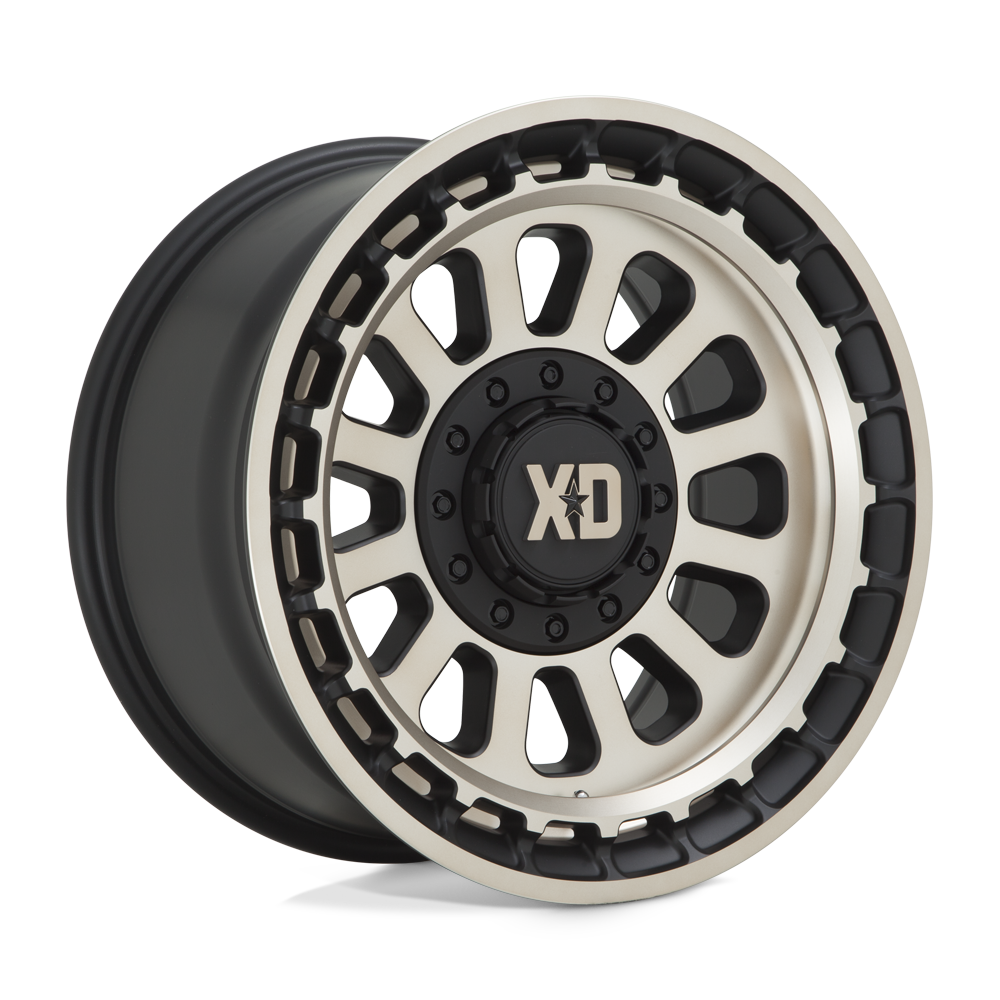 17x9 XD Series Offroad XD856 OMEGA 5x127/5x139.7 0 offset 78.1 hub BLACK - XD85679035600